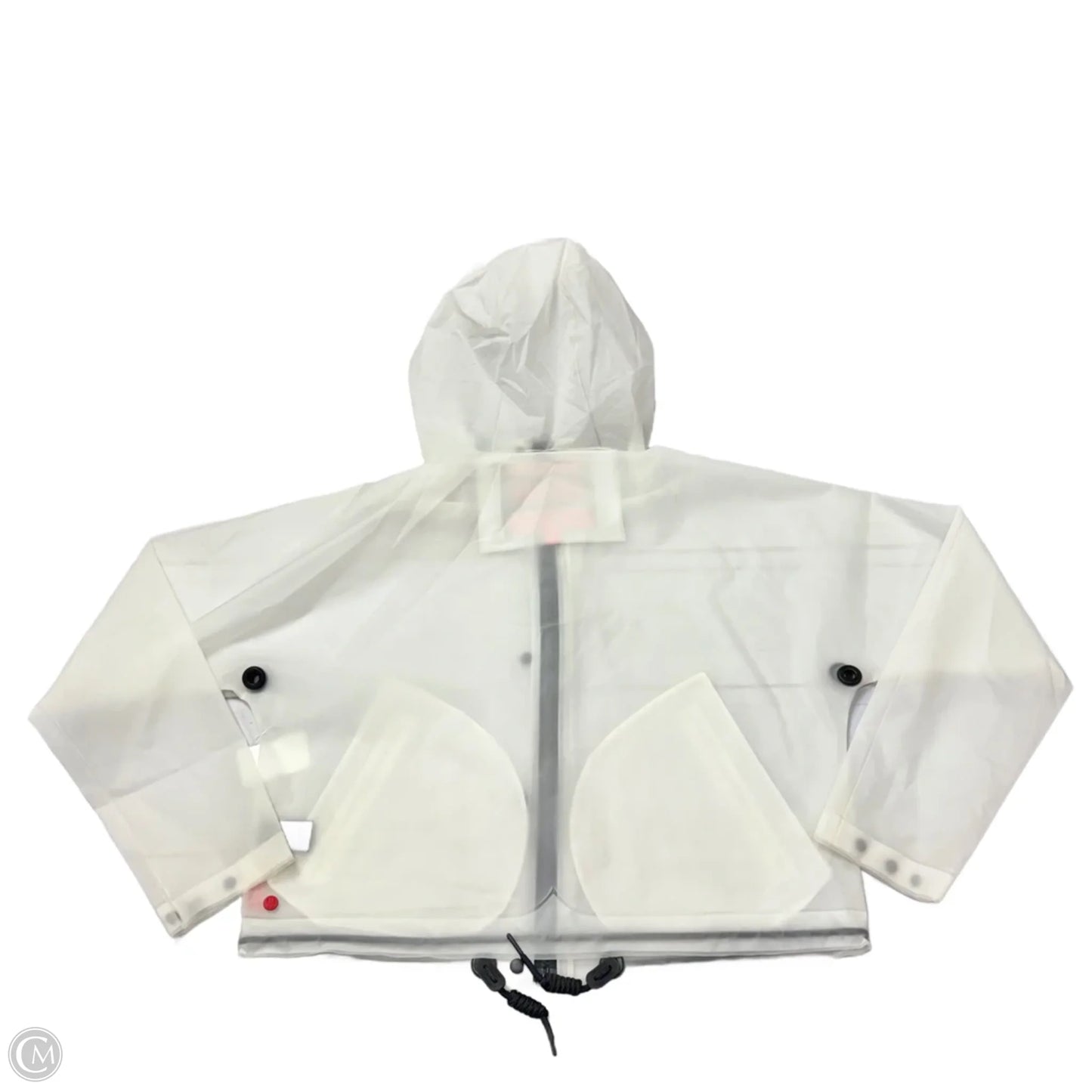 Jacket Windbreaker By Hunter In Clear, Size: Xs