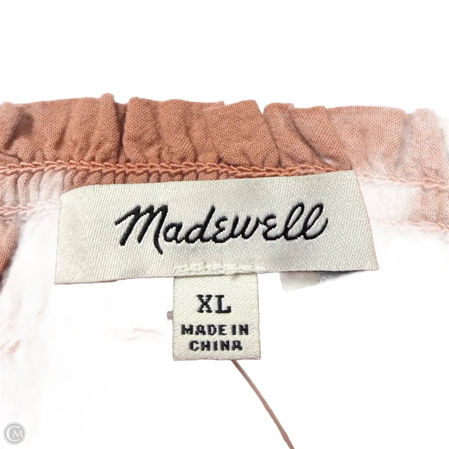 Top Long Sleeve By Madewell In Brown, Size: Xl