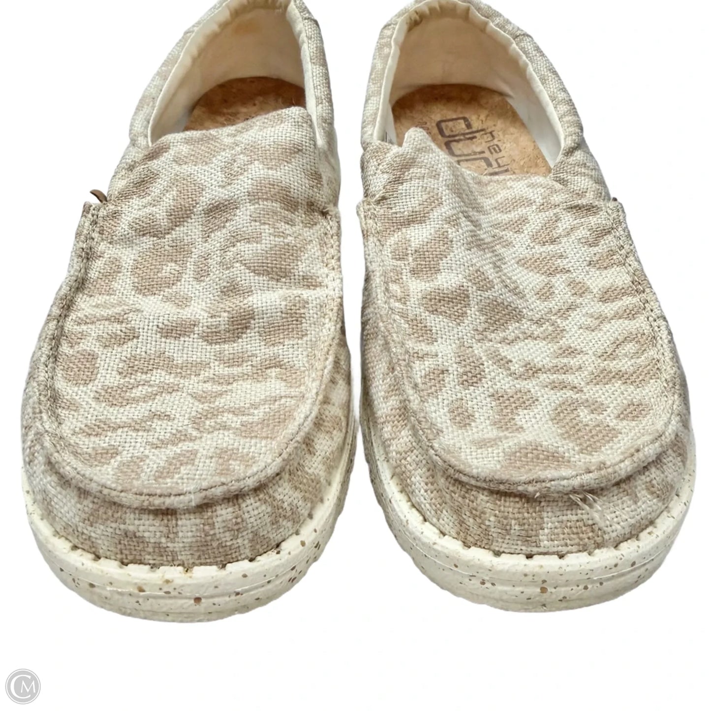 Shoes Flats By Hey Dude In Leopard Print, Size: 9