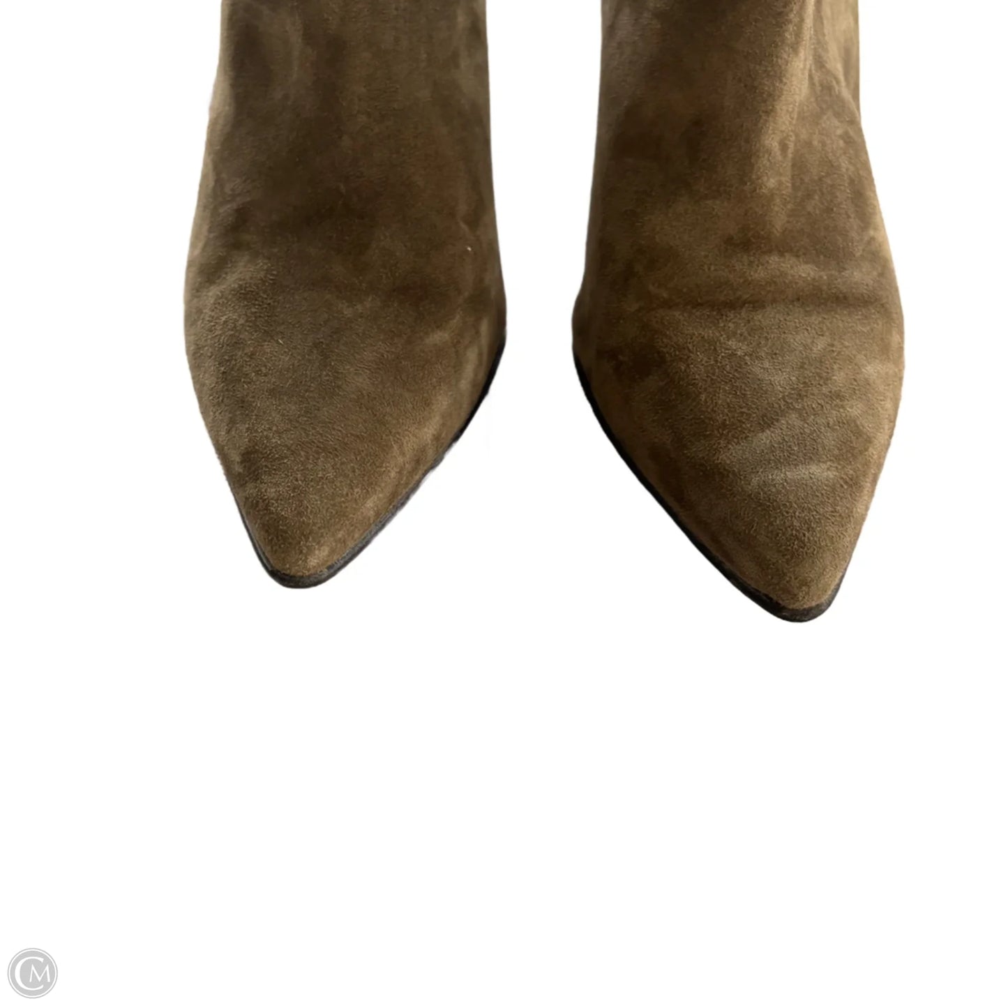 Boots Ankle Heels By  antonio de faria In Green, Size: 9