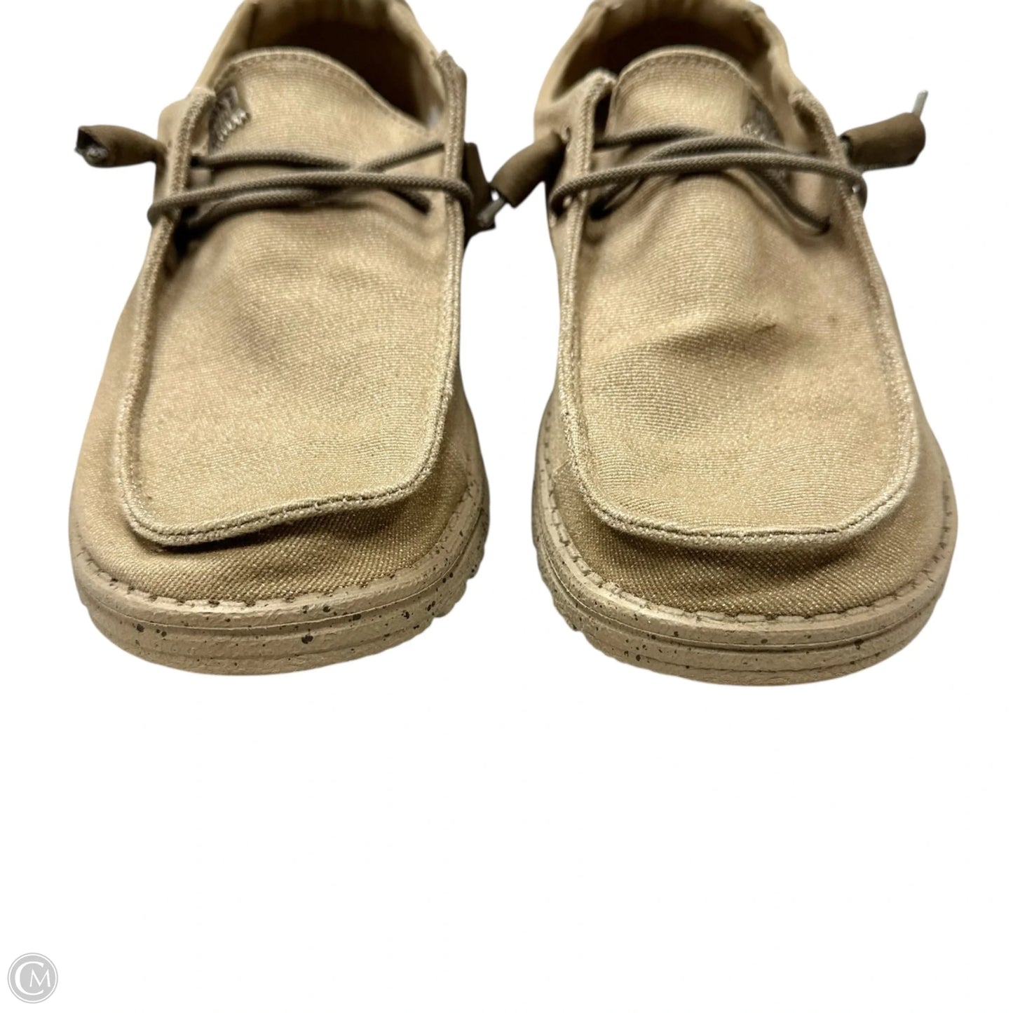 Shoes Flats By Hey Dude In Brown, Size: 9