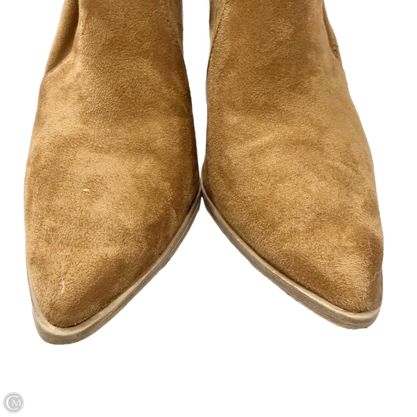 Boots Ankle Heels By Steve Madden In Brown, Size: 9