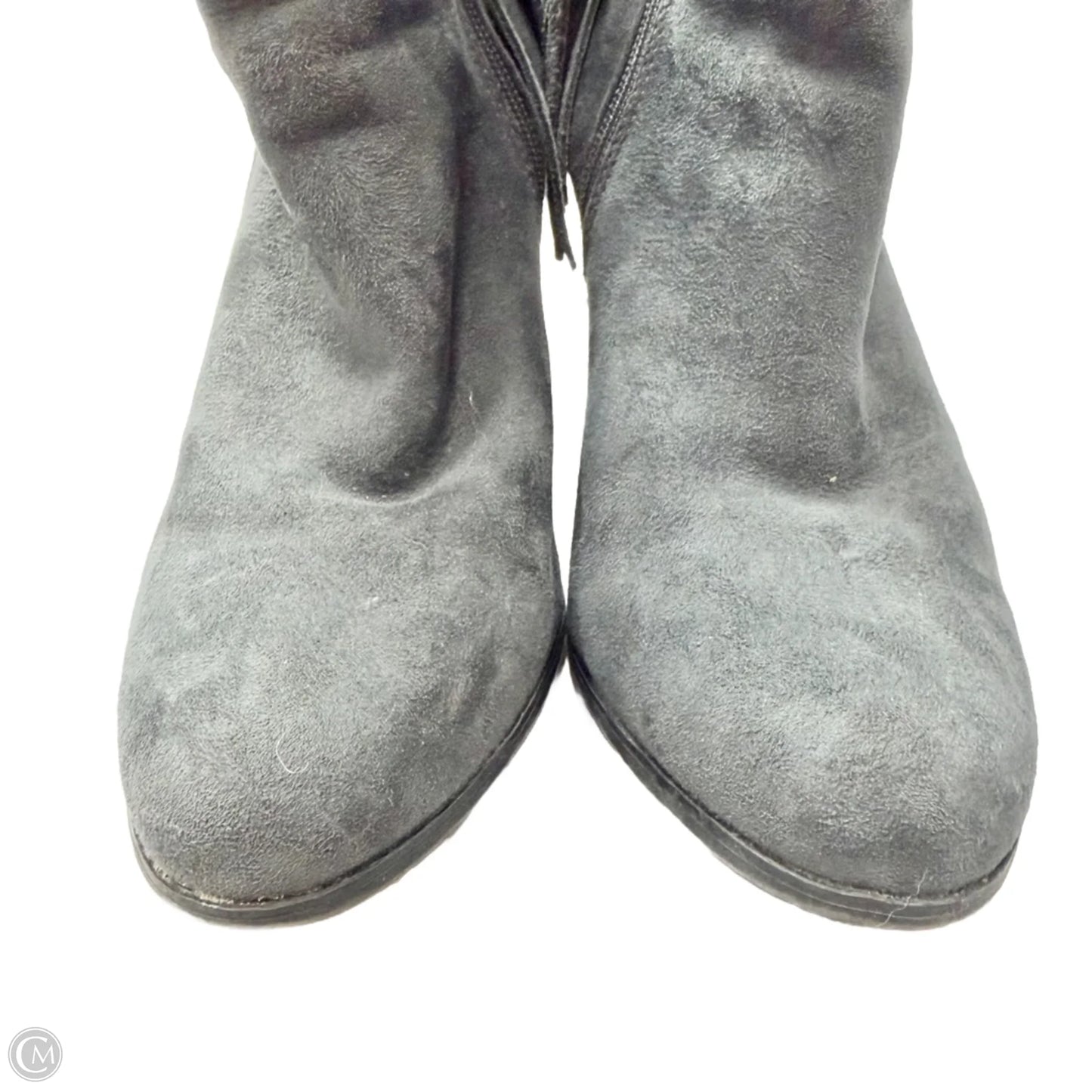 Boots Ankle Heels By Carlos By Carlos Santana In Grey, Size: 8