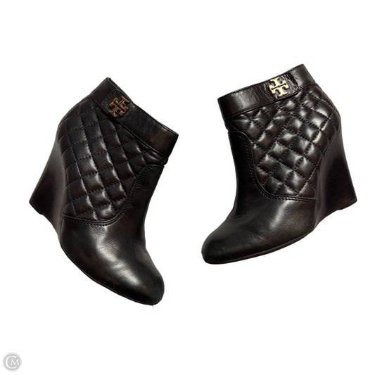 Boots Designer By Tory Burch In Black, Size: 6.5