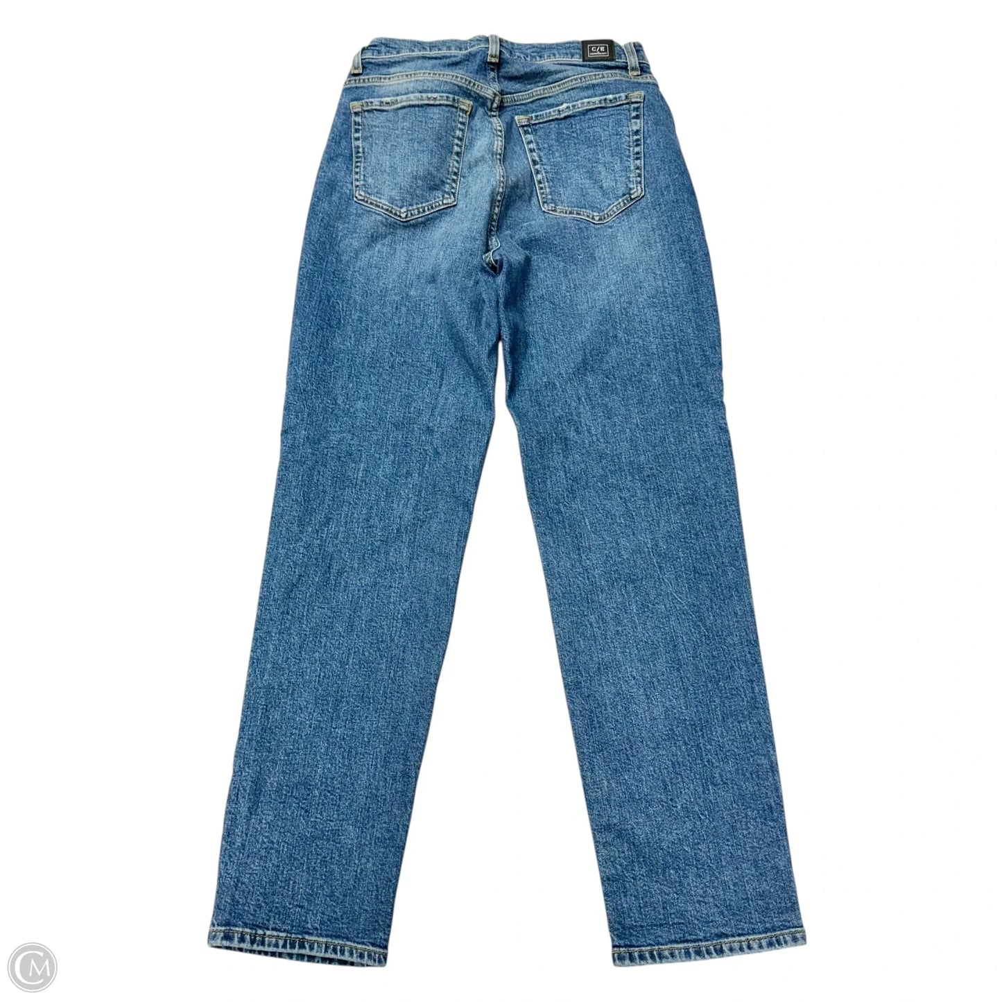 Jeans Straight By Current/elliott In Blue Denim, Size: 2