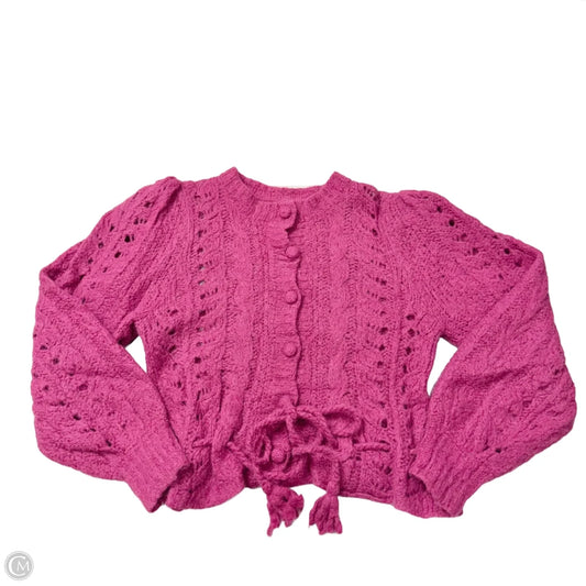 Sweater By Loveshackfancy In Pink, Size: L