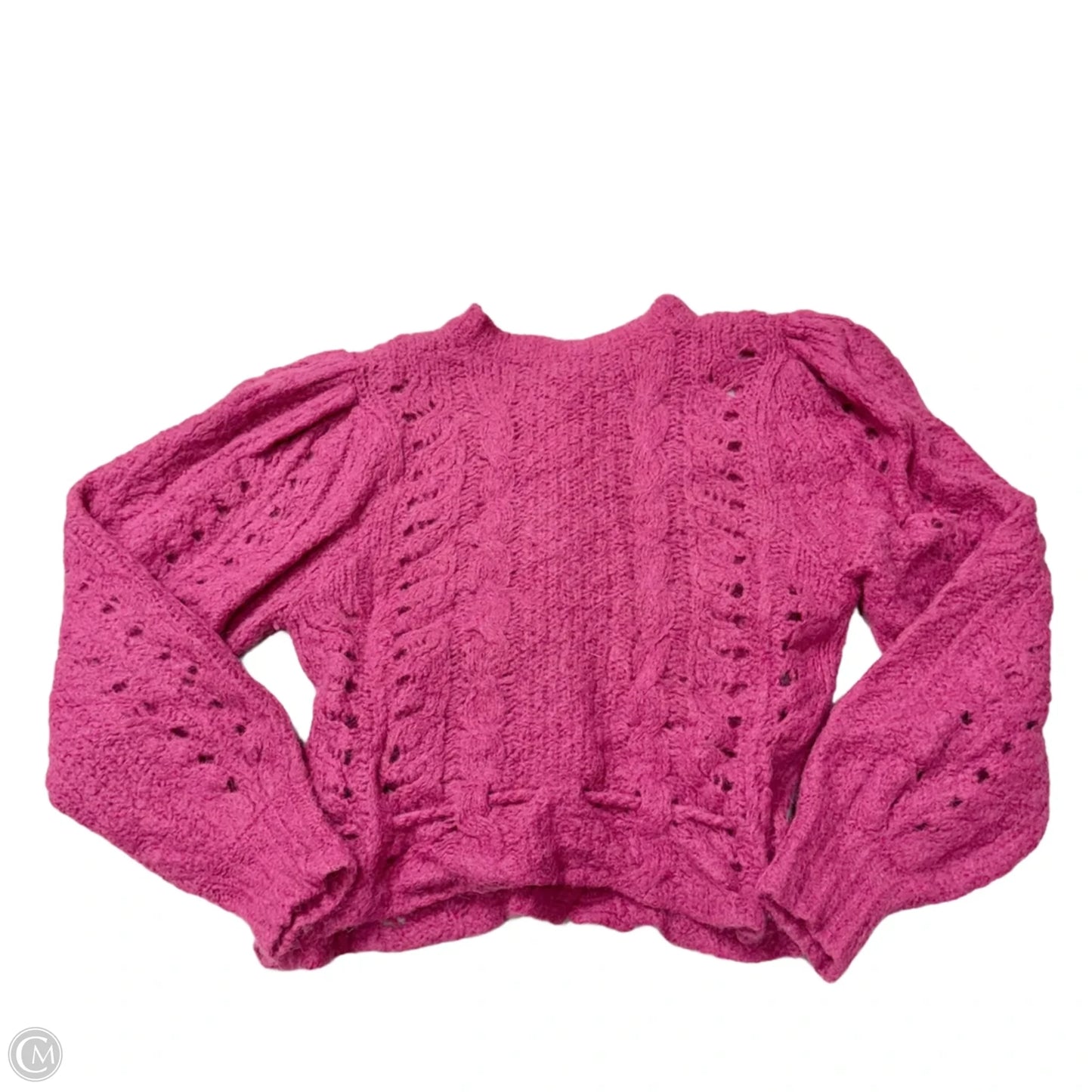 Sweater By Loveshackfancy In Pink, Size: L