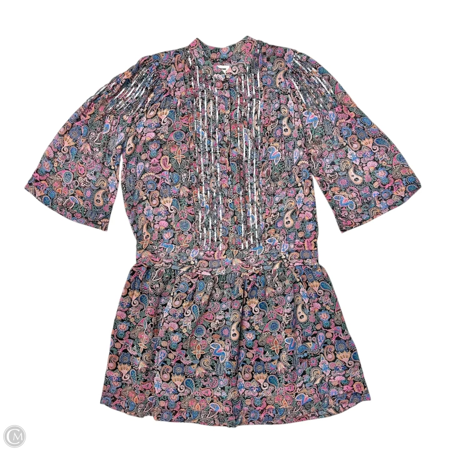 Dress Casual Short By Zadig And Voltaire In Paisley Print, Size: L