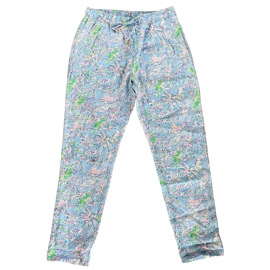 Pants Designer By Lilly Pulitzer In Blue & Green, Size: M