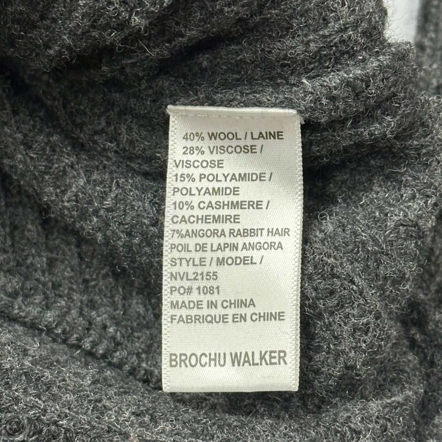 Sweater By Brochu Walker In Grey, Size: S