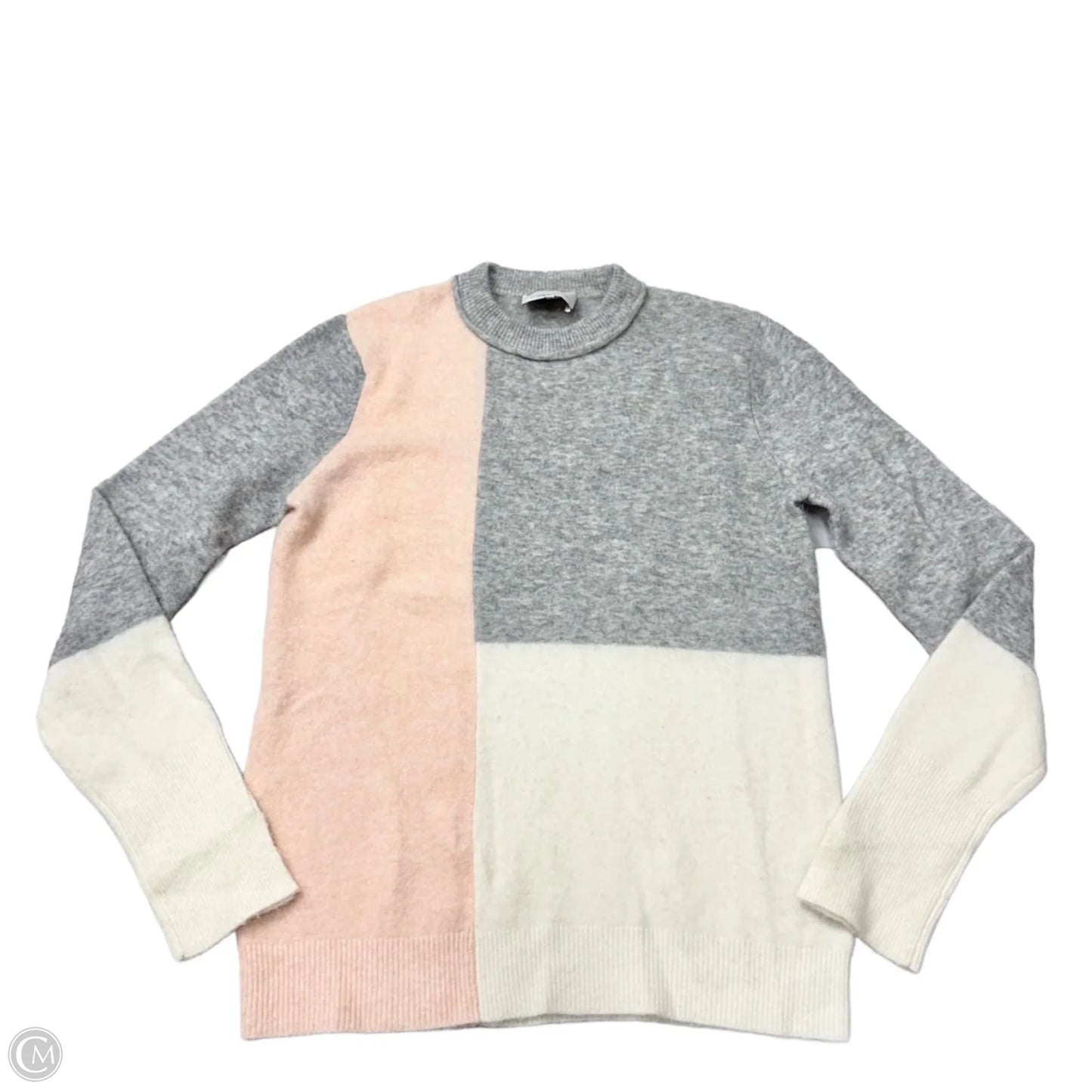 Sweater By Phillip Lim In Grey & Pink, Size: M