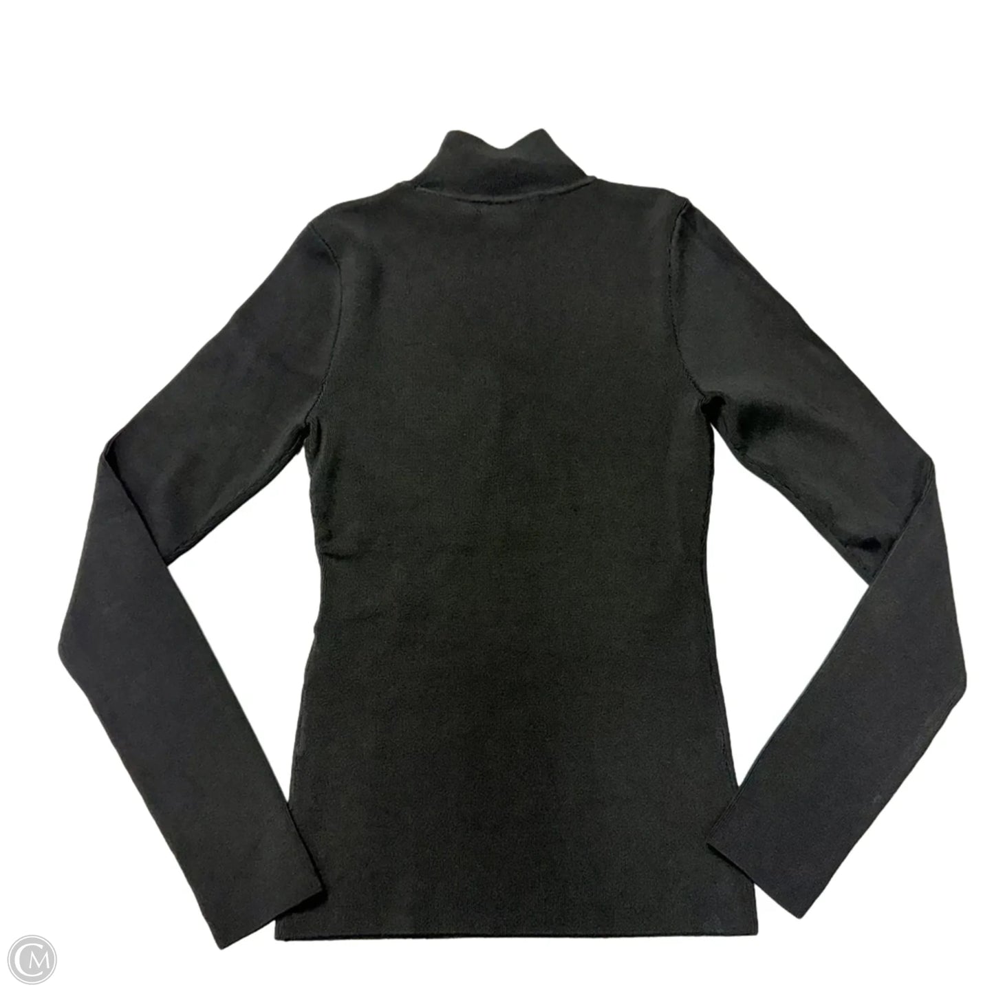 Top Long Sleeve Designer By Alice + Olivia In Black, Size: M
