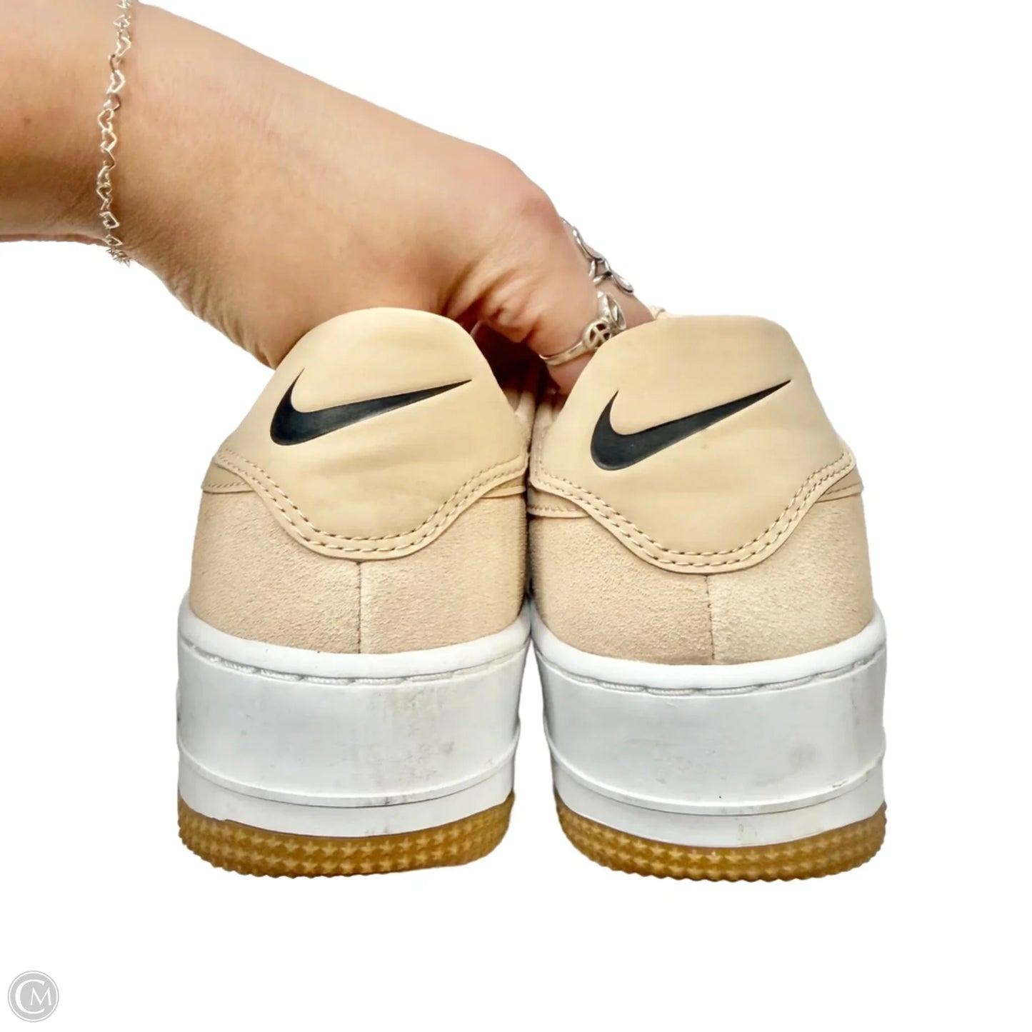 Shoes Sneakers By Nike In Tan, Size: 8.5