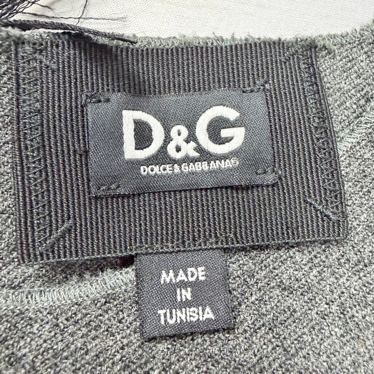 Dress Luxury Designer By Dolce And Gabbana In Grey, Size: Xs