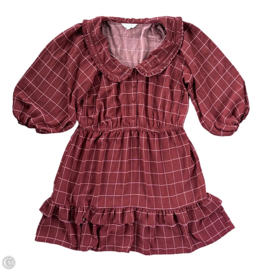 Dress Casual Short By Lc Lauren Conrad In Brown, Size: L