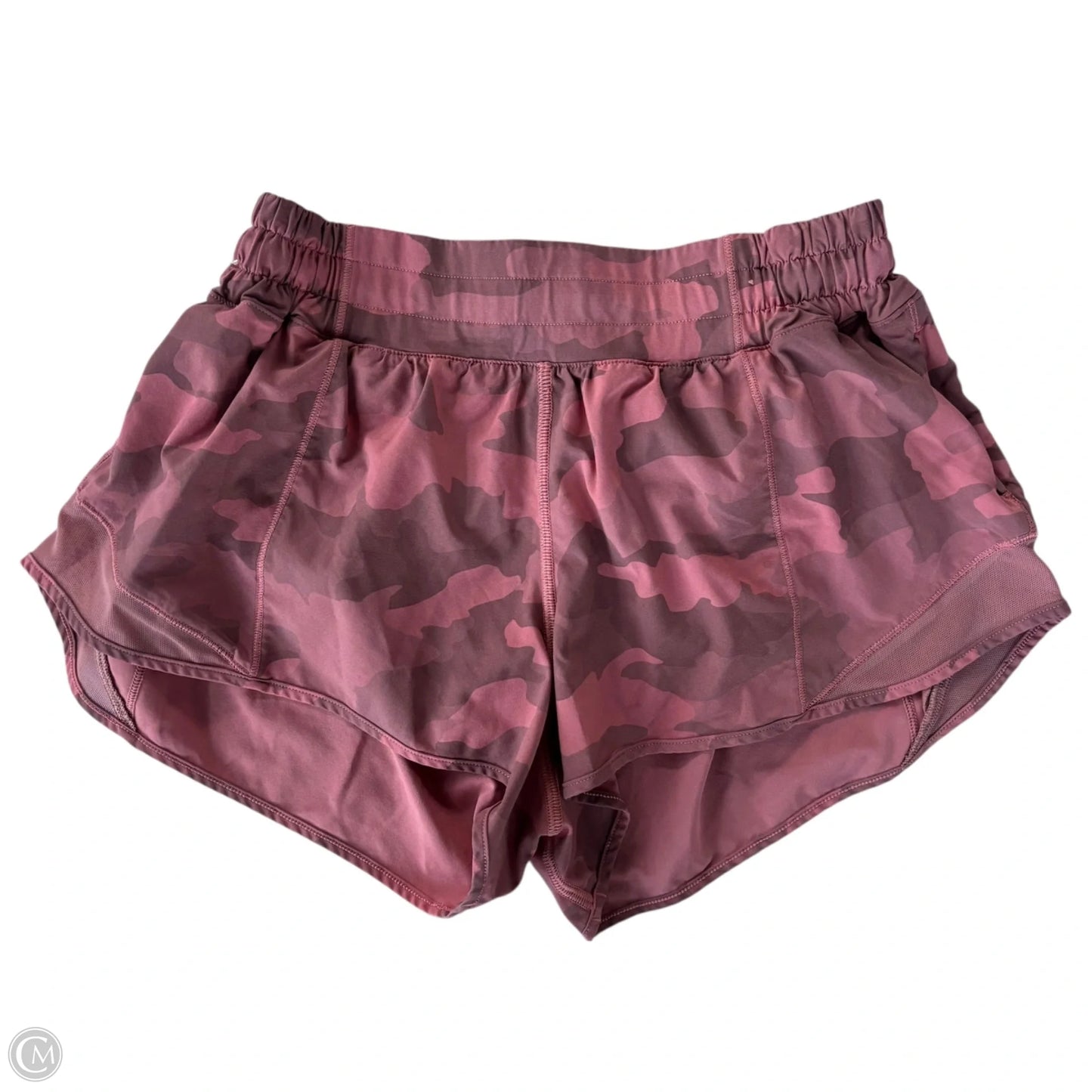 Athletic Shorts By Lululemon In Camouflage Print, Size: S