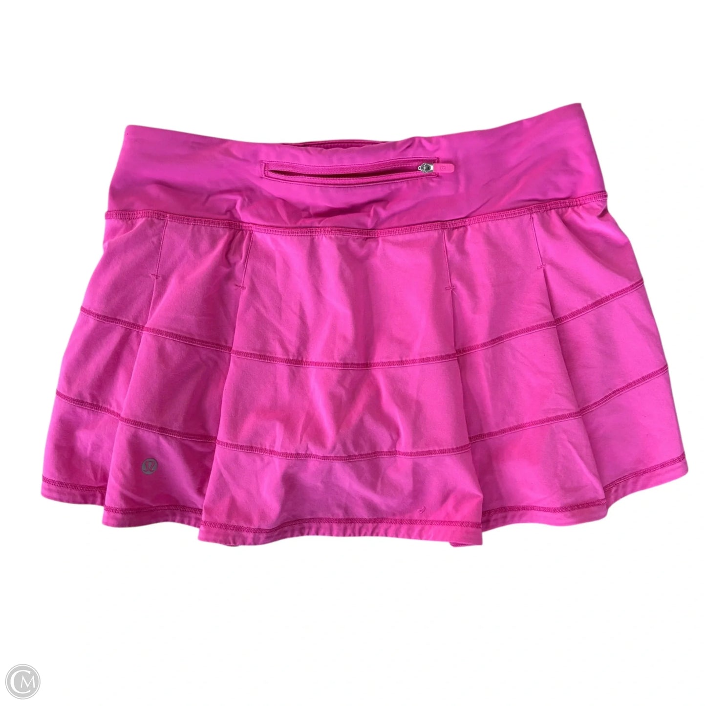 Athletic Skort By Lululemon In Pink, Size: S