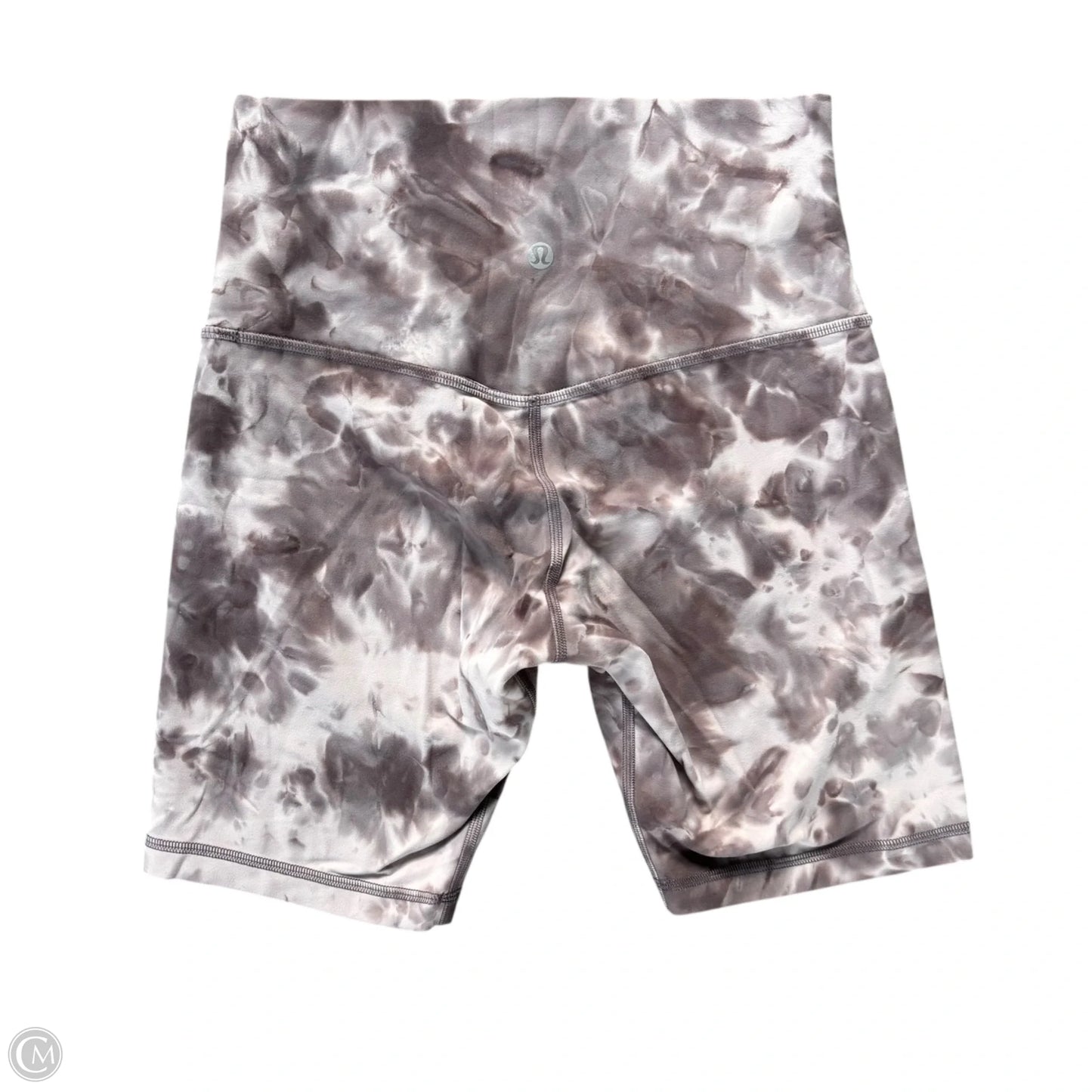 Athletic Shorts By Lululemon In Grey & Purple, Size: S