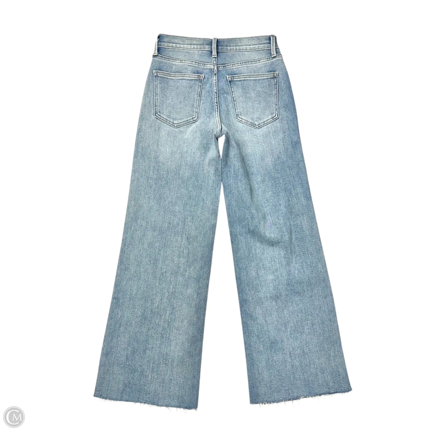 Jeans Wide Leg By Just Usa In Blue, Size: 4