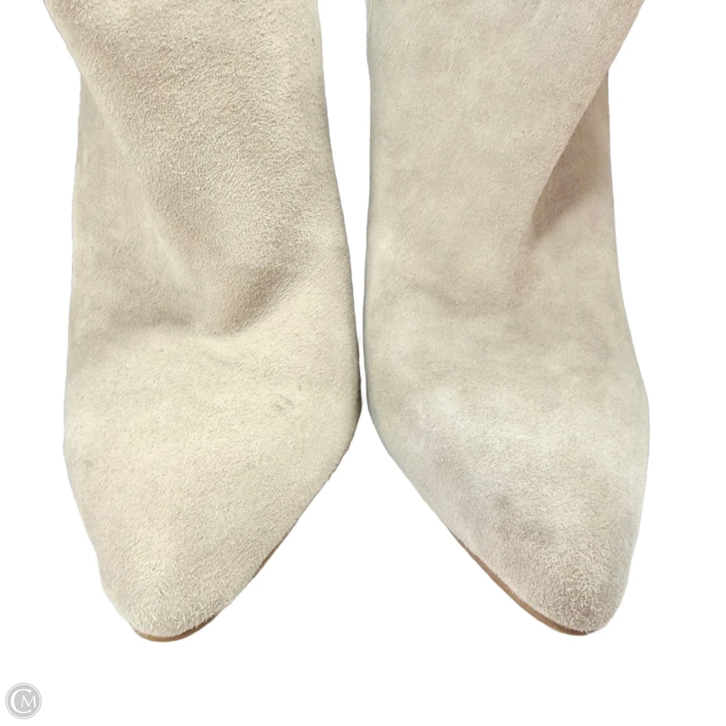 Boots Mid-calf Heels By Nordstrom In Grey, Size: 6.5