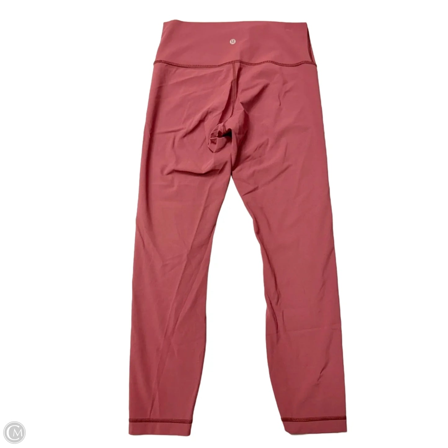 Athletic Leggings By Lululemon In Pink, Size: M