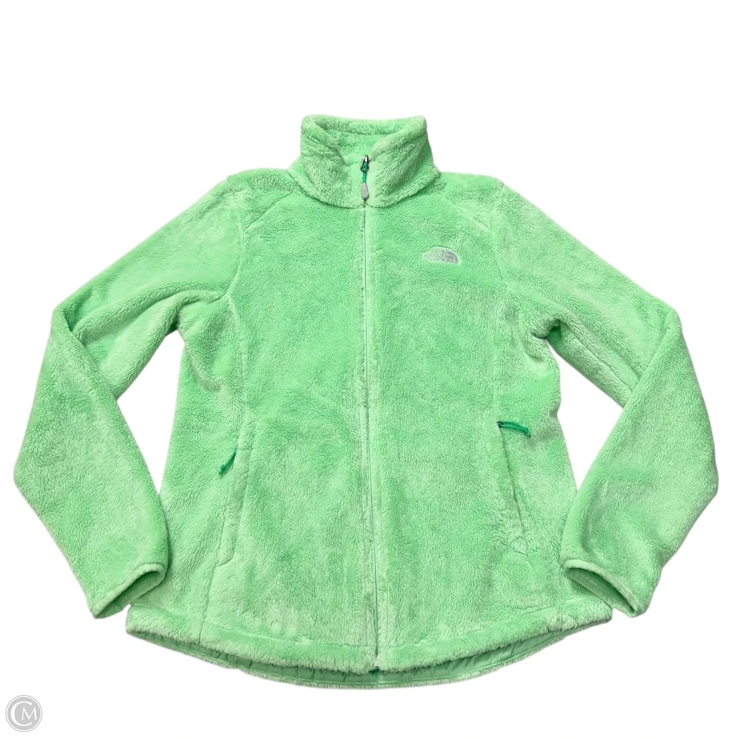 Jacket Faux Fur & Sherpa By The North Face In Green, Size: M