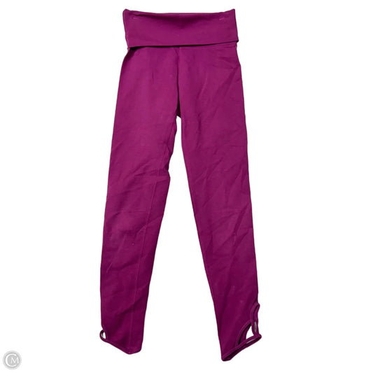 Athletic Leggings By Free People In Purple, Size: Xs