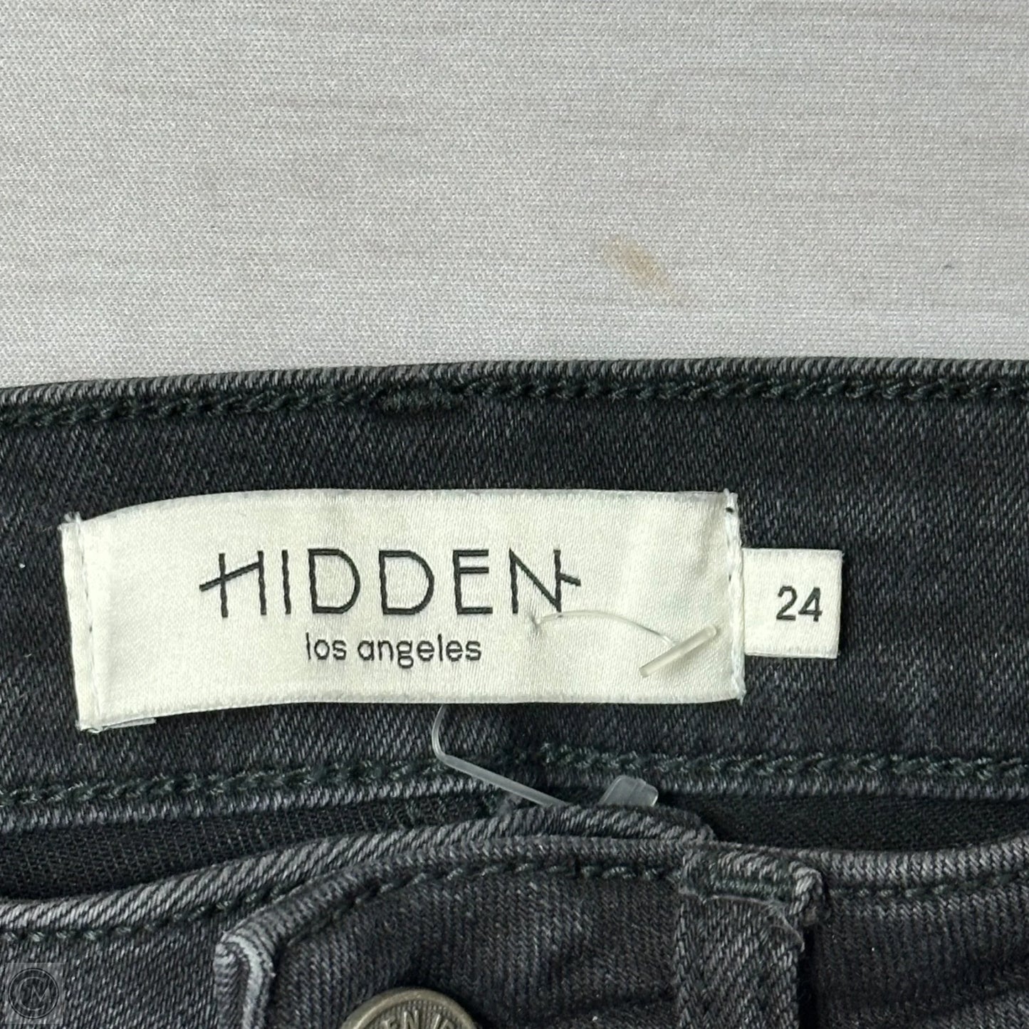 Jeans Straight By Hidden In Black, Size: 0