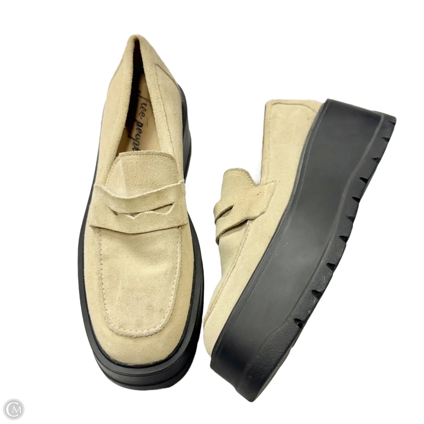 Shoes Heels Platform By Free People In Tan, Size: 8.5