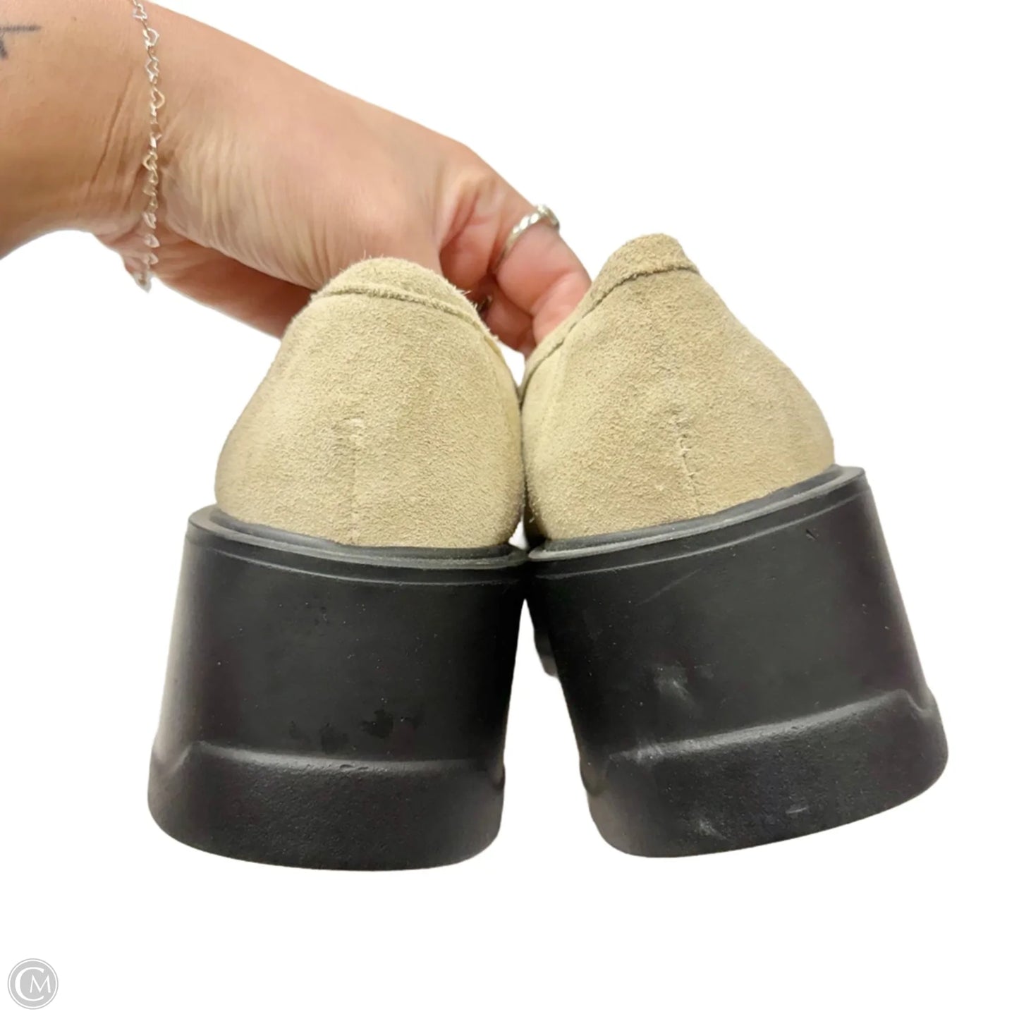 Shoes Heels Platform By Free People In Tan, Size: 8.5