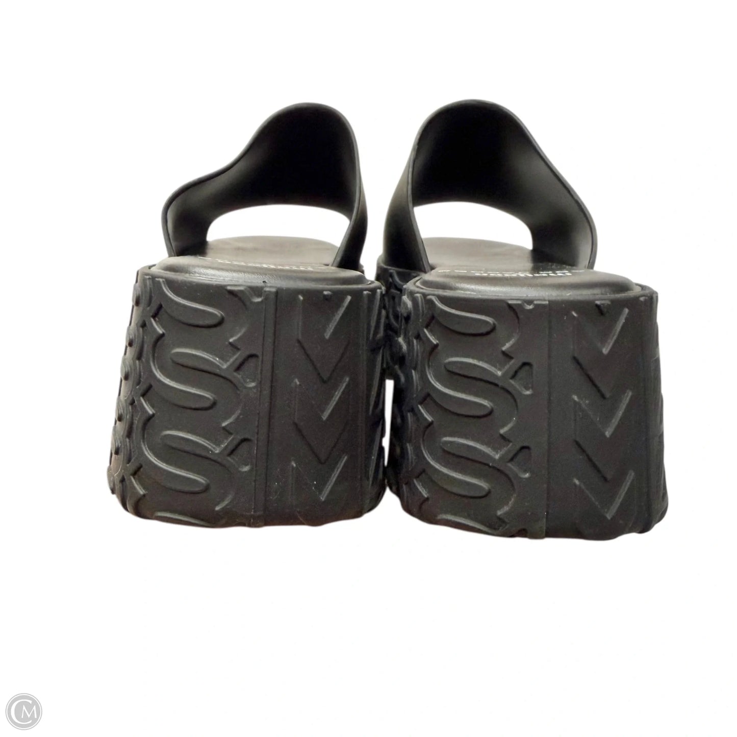 Sandals Luxury Designer By Marc Jacobs In Black, Size: 8