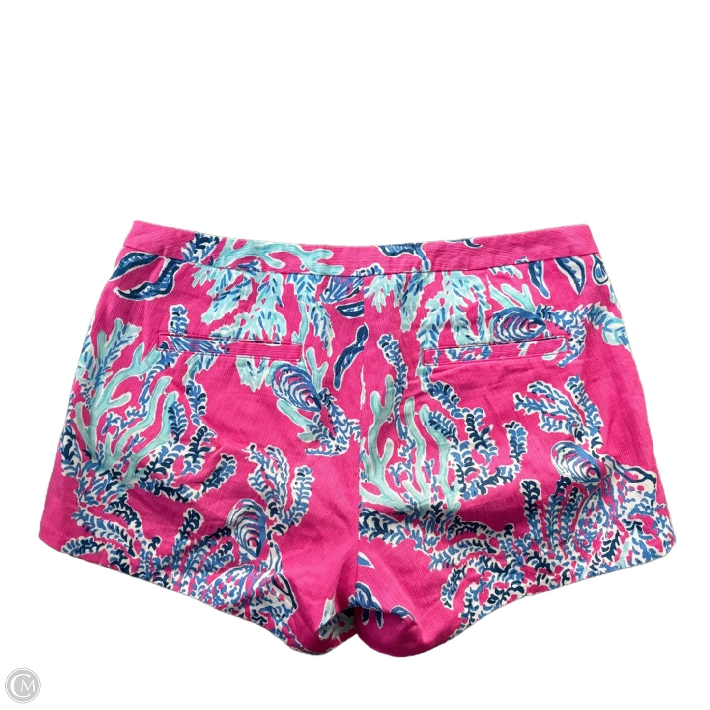 Shorts Designer By Lilly Pulitzer In Blue & Pink, Size: S