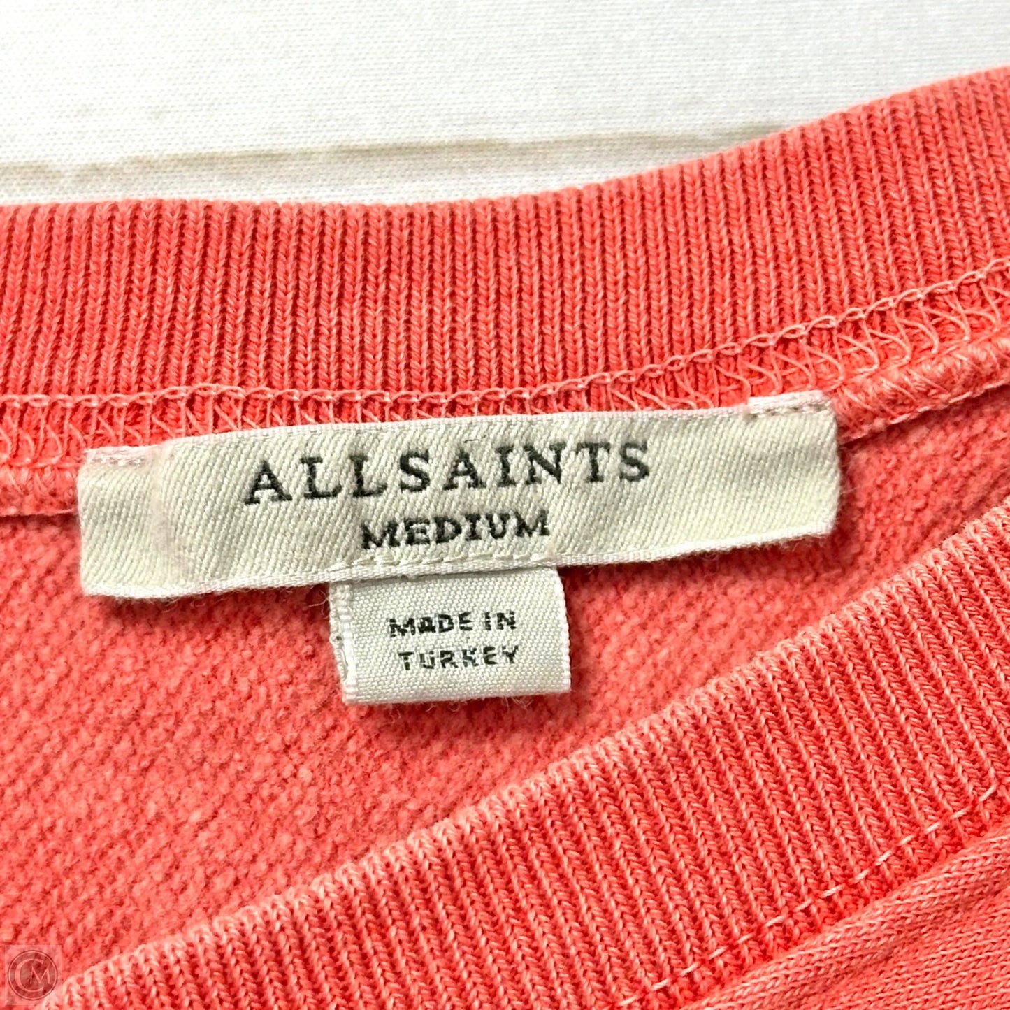 Sweatshirt Designer By All Saints In Red, Size: M