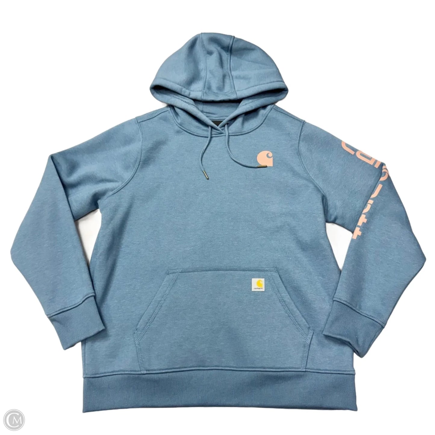 Sweatshirt Hoodie By Carhartt In Blue, Size: L