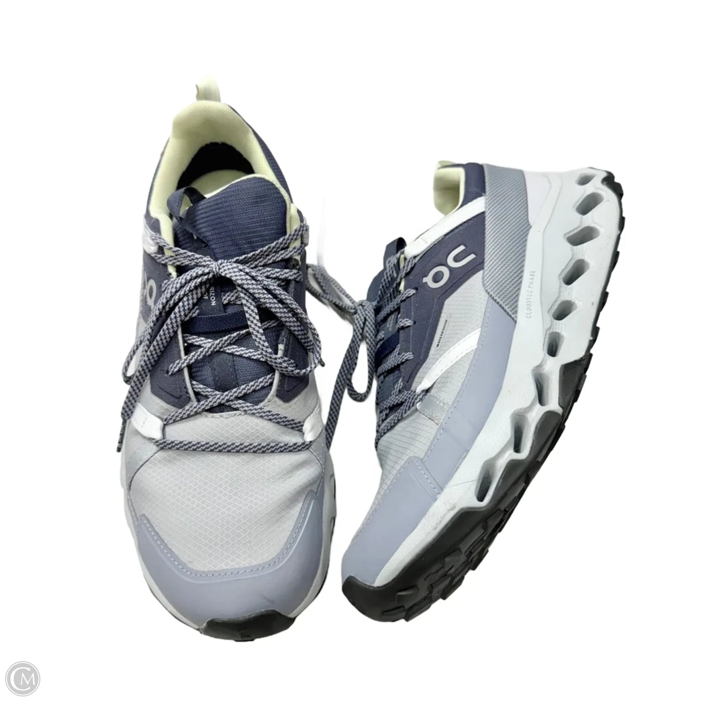 Shoes Athletic By On Cloud In Blue & Grey, Size: 10.5