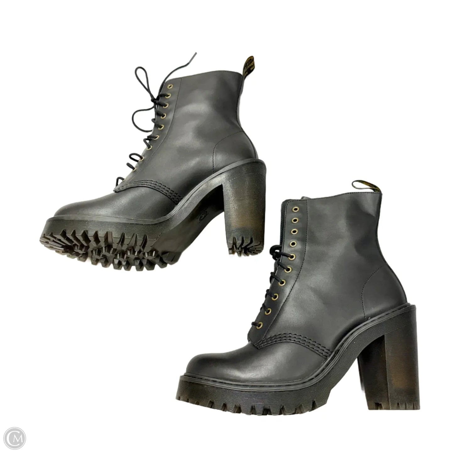 Boots Ankle Heels By Dr Martens In Black, Size: 8