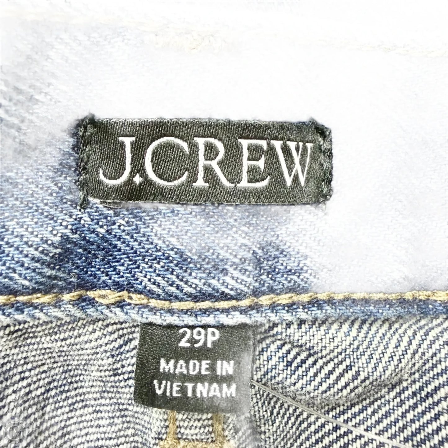 Jeans Wide Leg By J. Crew In Blue Denim, Size: 8p