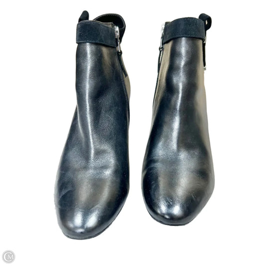 Boots Ankle Heels By Ralph Lauren In Black, Size: 8.5