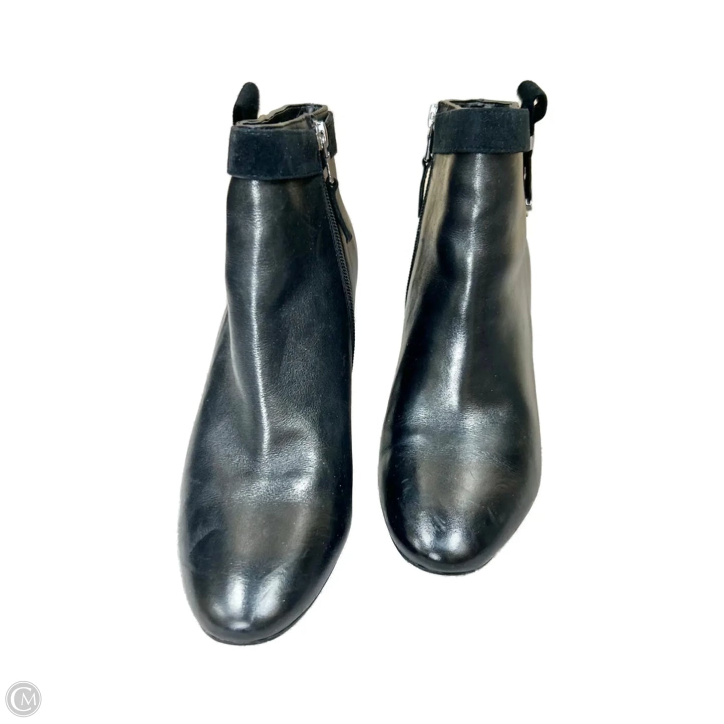 Boots Ankle Heels By Ralph Lauren In Black, Size: 8.5