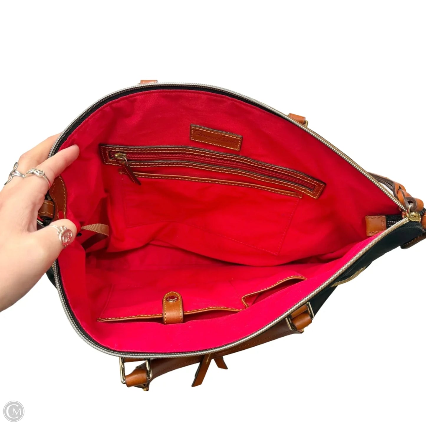 Handbag Designer By Dooney And Bourke, Size: Large