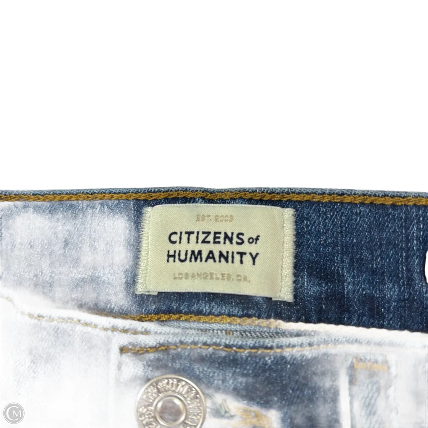 Jeans Boot Cut By Citizens Of Humanity In Blue Denim, Size: 0