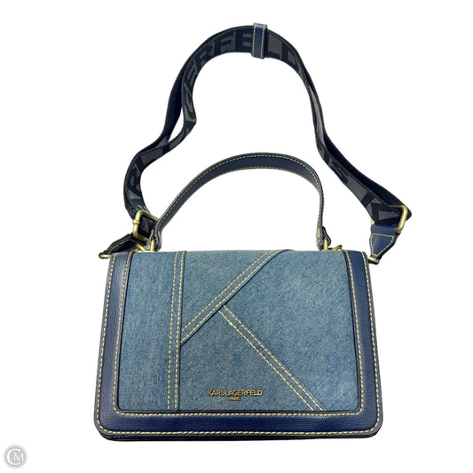 Handbag Designer By Karl Lagerfeld, Size: Medium