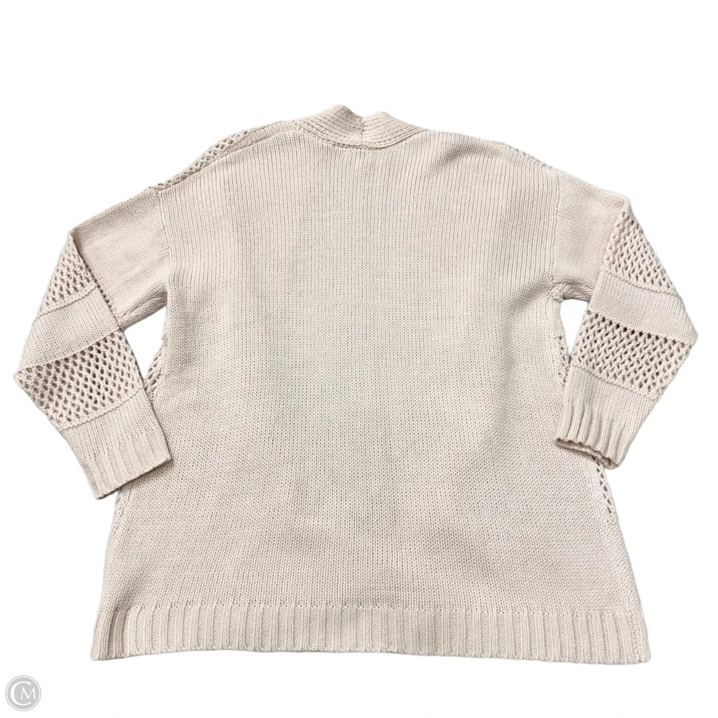 Sweater Cardigan By True Craft In Pink, Size: 1x