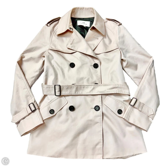 Jacket Designer By Coach In Pink, Size: S