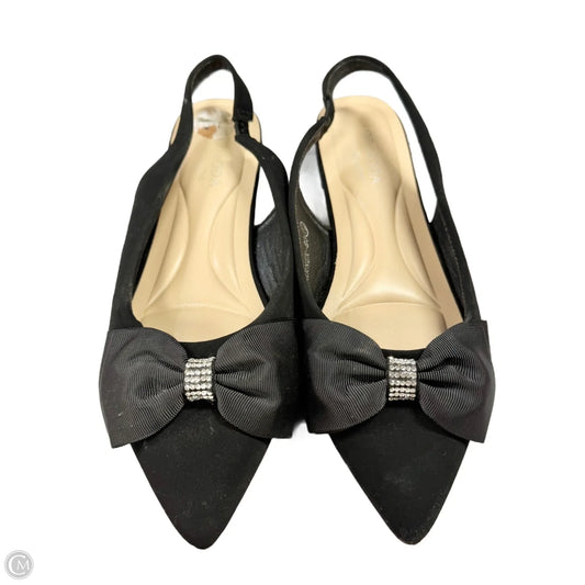 Shoes Flats By Top Moda In Black, Size: 7.5