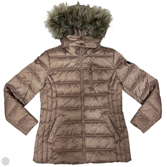 Coat Puffer & Quilted By Nautica In Pink, Size: L