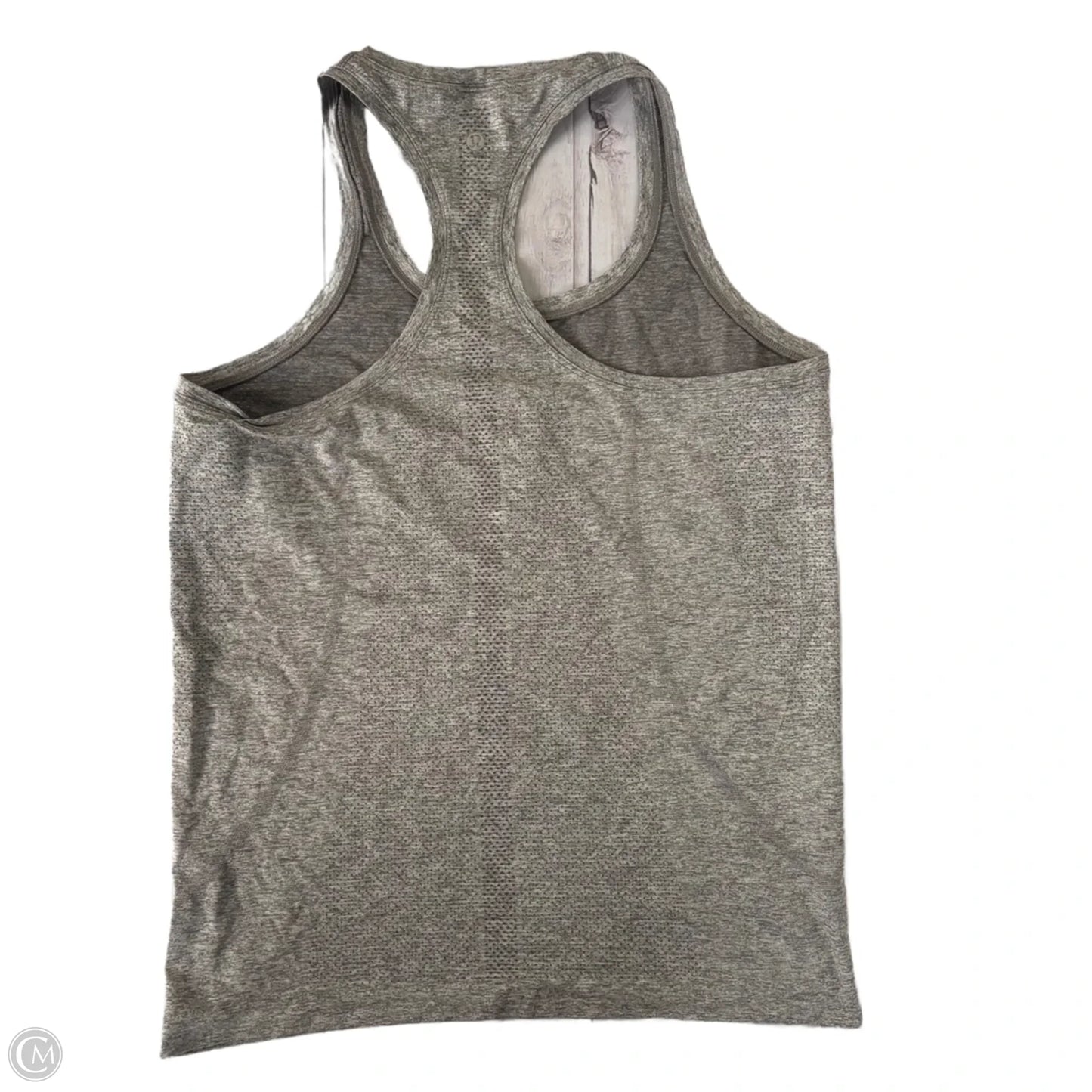 Athletic Tank Top By Lululemon In Grey, Size: L