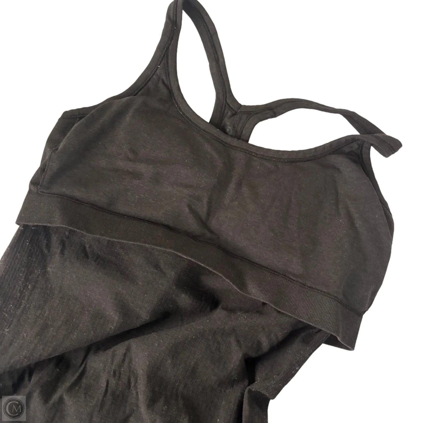 Athletic Tank Top By Lululemon In Black, Size: L