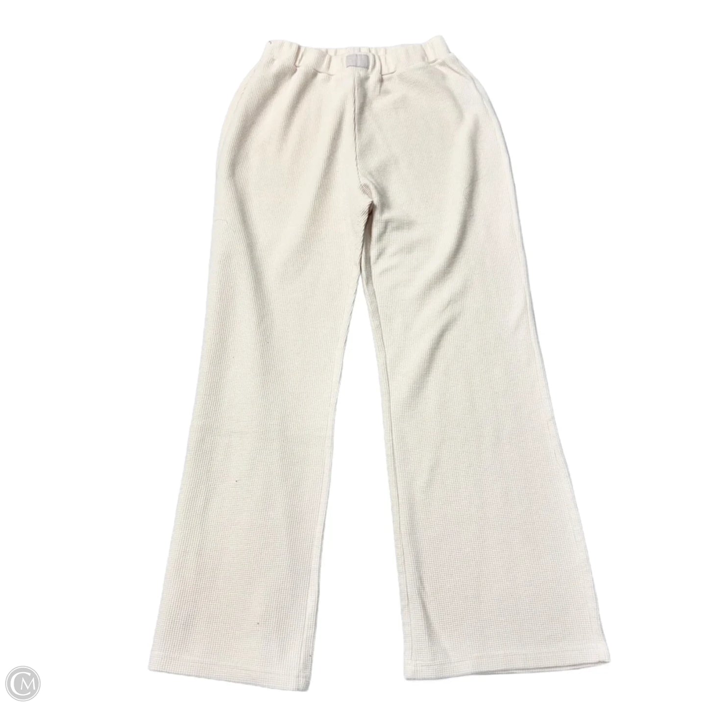 Pants Wide Leg By Comfrt In Cream, Size: L