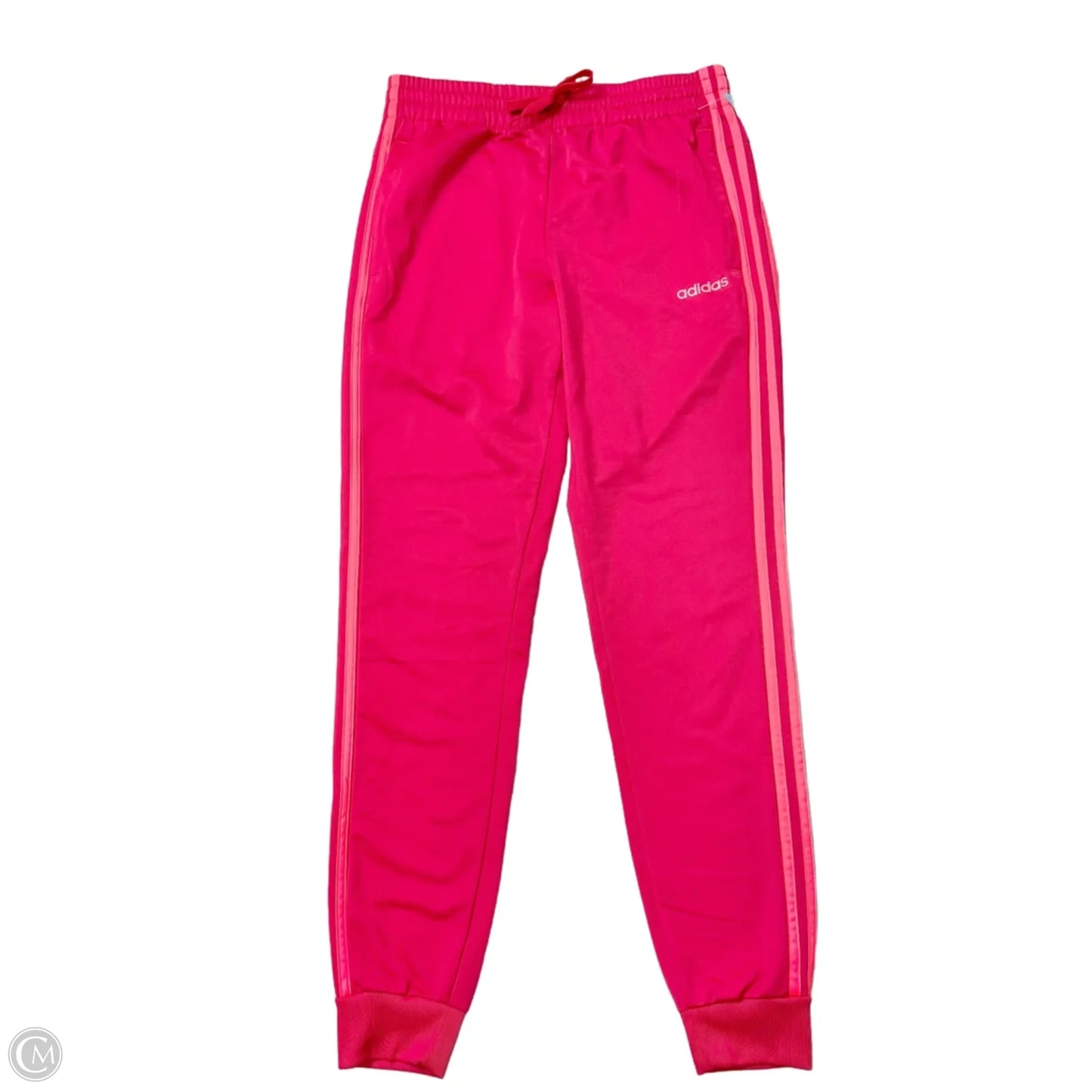 Athletic Pants By Adidas In Pink, Size: S